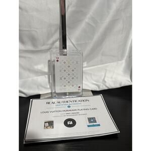 Louis Vuitton Takashi Murakami Multicolor Monogram Playing Card 10 of Diamonds